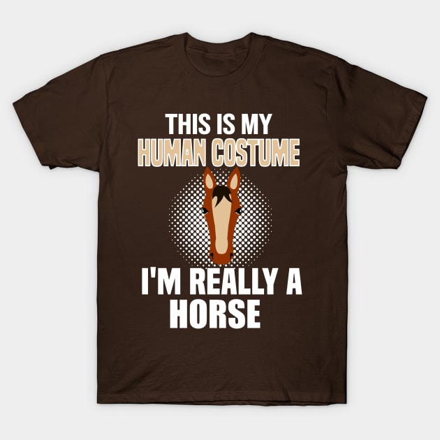 Horse costume T shirt Tee for Men, Women, Teens and Kids T-Shirt by kmpfanworks